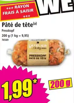 Norma Pâté de tête offre