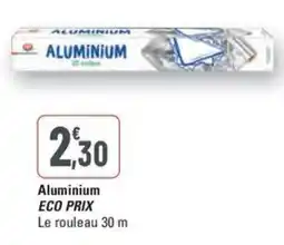 G20 Aluminium ECO PRIX offre