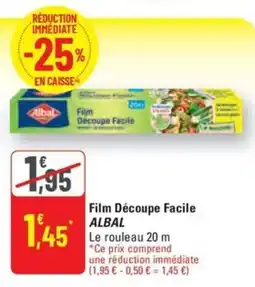 G20 Film Découpe Facile ALBAL offre