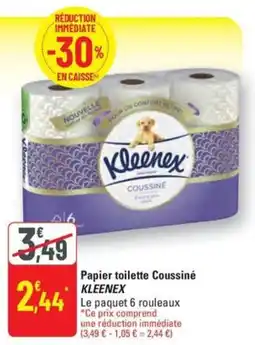 G20 Papier toilette Coussiné KLEENEX offre