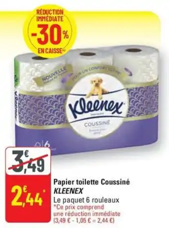 G20 Papier toilette Coussiné KLEENEX offre