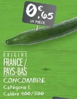G20 Concombre offre