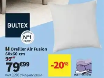 Conforama Oreiller Air Fusion offre