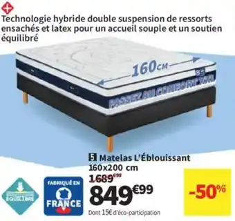 Conforama Matelas L'Éblouissant offre