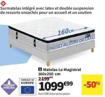 Conforama Matelas Le Magistral offre