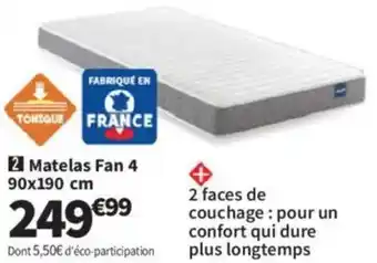 Conforama Matelas Fan 4 offre