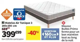 Conforama Matelas Air Tonique 3 offre