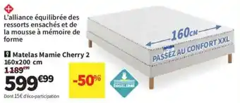 Conforama Matelas Mamie Cherry 2 offre