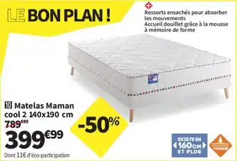 Conforama Matelas Maman cool 2 offre