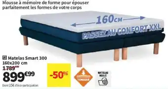 Conforama Matelas Smart 300 offre