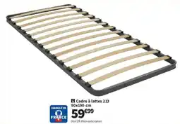 Conforama Cadre à lattes 213 offre