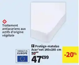Conforama Protège-matelas Acar'net offre