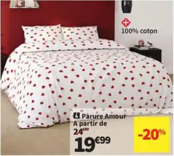 Conforama Parure Amour A partir de offre