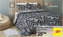 Conforama Parure Labyrinthe offre
