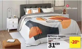 Conforama Parure Doggon offre