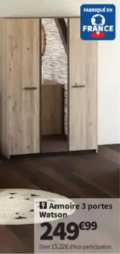 Conforama Armoire 3 portes Watson offre