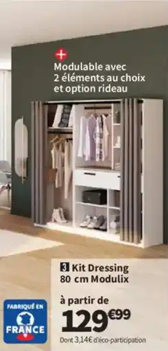 Conforama Kit Dressing Modulix offre