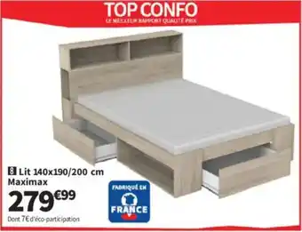 Conforama Lit Maximax offre