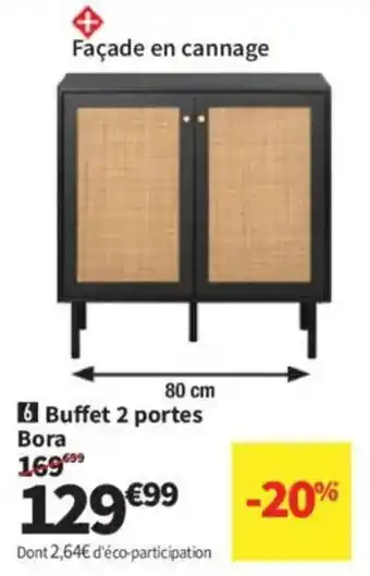 Conforama Buffet 2 portes Bora offre