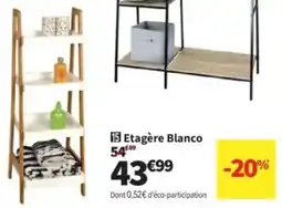 Conforama Etagère Blanco offre