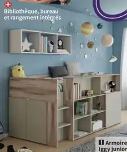 Conforama Lit surélevé Iggy Junior offre