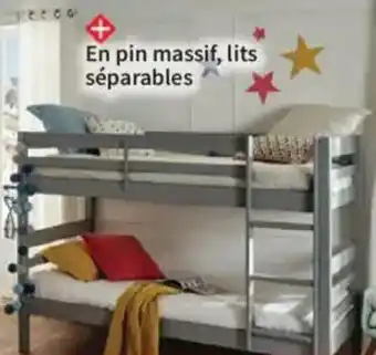 Conforama Lits superposés Andy offre