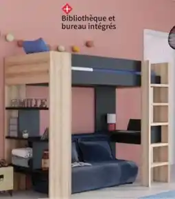 Conforama Lit mezzanine Bowietrz offre