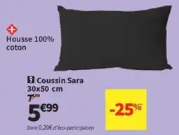 Conforama Coussin Sara offre