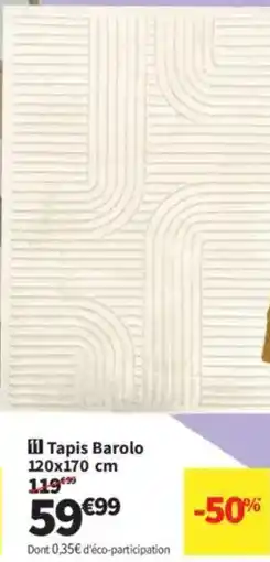 Conforama Tapis Barolo offre