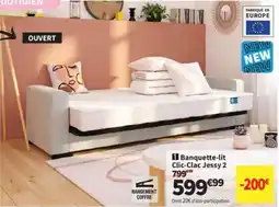 Conforama Banquette-lit Clic Clac Jessy 2 offre
