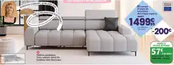Conforama Canapé d'angle de relaxation électrique Imperia offre