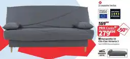 Conforama Banquette-lit Clic Clac Victoria 2 offre