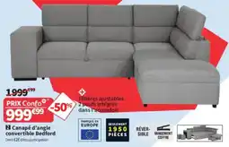 Conforama Canapé d'angle convertible Bedford offre
