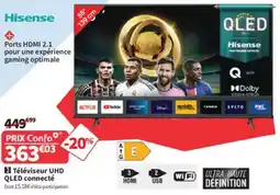 Conforama Téléviseur UHD QLED connecté offre