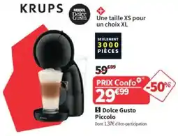 Conforama Dolce Gusto Piccolo offre