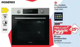 Conforama Four multifonction pyrolyse offre