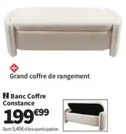Conforama Banc Coffre Constance offre