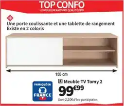 Conforama Meuble TV Tomy 2 offre