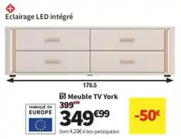 Conforama Meuble TV York offre