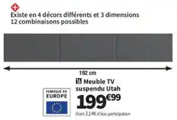 Conforama Meuble TV suspendu Utah offre
