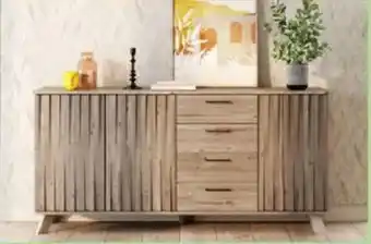 Conforama Buffet 3 portes 4 tiroirs Keyah offre