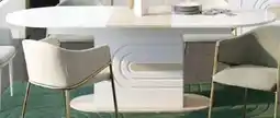 Conforama Table ovale extensible Eole offre