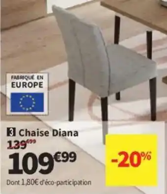Conforama Chaise Diana offre