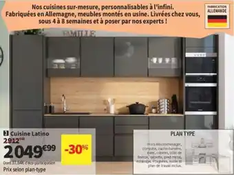 Conforama Cuisine Latino offre