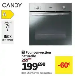 Conforama Four convection naturelle offre