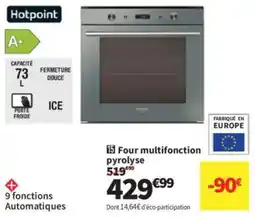 Conforama Four multifonction pyrolyse offre