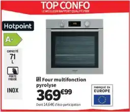 Conforama Four multifonction pyrolyse offre