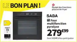 Conforama Four multifonction pyrolyse offre