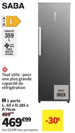 Conforama SABA 1 porte offre