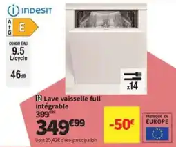 Conforama Lave vaisselle full intégrable offre
